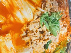 辣白菜肥牛定食-雷门拉面·现熬骨汤(凯德来福士店)