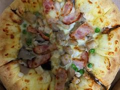 黑松露风味菌菇鸡肉比萨-达美乐比萨(墨玉南路店)