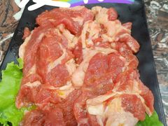 烤肥牛-啊美丽炭火烤肉(滑翔一店)