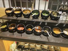自助调料区-贰重天冰煮羊自助火锅(东坝店)