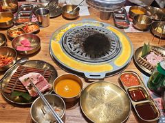 甜玉米粒和鸡蛋圈-首尔朴宝·炭火烤肉(五角场店)