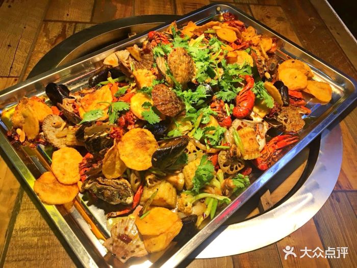 徒手香辣海鲜咖