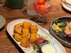 香酥奶酪玉米-食陆号·新式台湾创意菜(十全街首店)