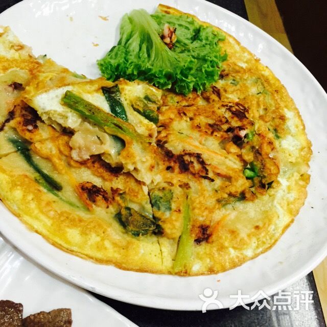 绣罗韩国料理(古田路店)海鲜葱饼图片 - 第572张