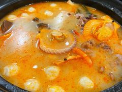 糟粕醋海鲜锅-香香海南菜餐厅