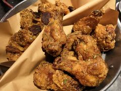 炸鸡翅一半一半-富乐满韩国正宗炸鸡韩国料理(虹泉路店)