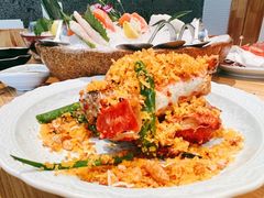 蒜香帝王蟹-花和海鲜自助(梅江店)