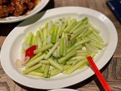 百合芦笋-老头儿油爆虾(胜利河美食街店)