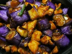 香菇鸡丁茄子-湘桂人酒楼(西便门店)