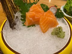 三文鱼刺身-樱の千渡日式料理·铁板烧•烧鸟(金盛田广场店)