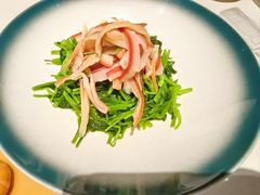芥兰苗炝拌北极贝-醉舍·新淮扬菜(长宁龙之梦店)