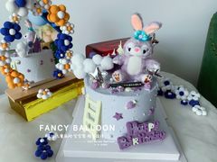 -卡比儿童蛋糕·心意定制·低脂零卡糖动物奶油FancyBALLOON(滨海店)