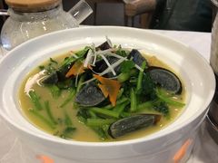 上汤皮蛋茼蒿-渔娘渔家丹东海鲜(东直门店)