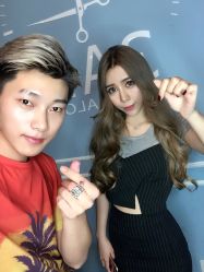 点击看大图 -3AM HAIR SALON染发烫发接发