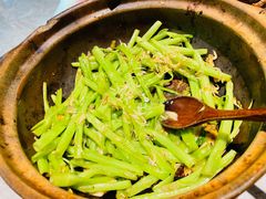 虾酱啫通菜梗-啫神·广州地标美食(北京路店)