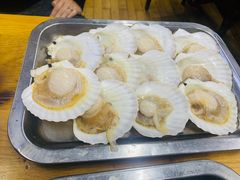 烤扇贝-农民烧烤(延边社区店)