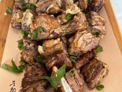 酥炸羊排-鸿运美食府