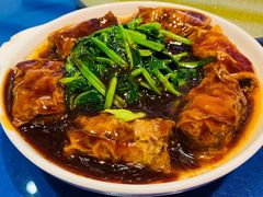 腐皮卷佐小菠菜-建国328 本帮小馆·面馆
