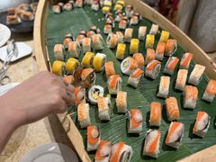 -大中华希尔顿酒店-念自助餐·海南美食·三文鱼