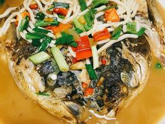 龙井紫苏鱼头-国生茶庄·地道农家菜团建活动