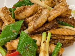 爆炒脆肉皖-轩记海鲜餐厅·四十五年老字号·经典粤菜(西区彩虹店)