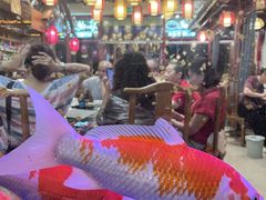 -东来菜馆•手抓海鲜家常菜•海鲜锅贴(鸽子窝店)