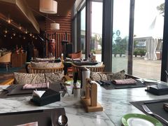 靠窗位-南通滨江洲际酒店-西集自助餐厅