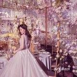 杭州婚礼 | 一座天境花园，坐落着花丛中的天使