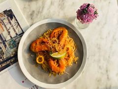鲜虾浓汁天使面-The Rug Cafe(王府中环店)
