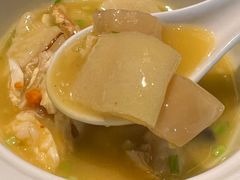 酸汤蟹柳花胶黄鱼羹-新荣记(西溪湿地店)