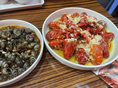 金汤蒜蓉虾-龙巢盱眙龙虾·牛蛙·烧烤宵夜(八卦岭店)