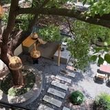 这样chill的小院子 居然藏在居民区咖啡店