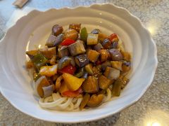 茄子肉丁鸡蛋拌面-文三里屯面馆(三里屯店)