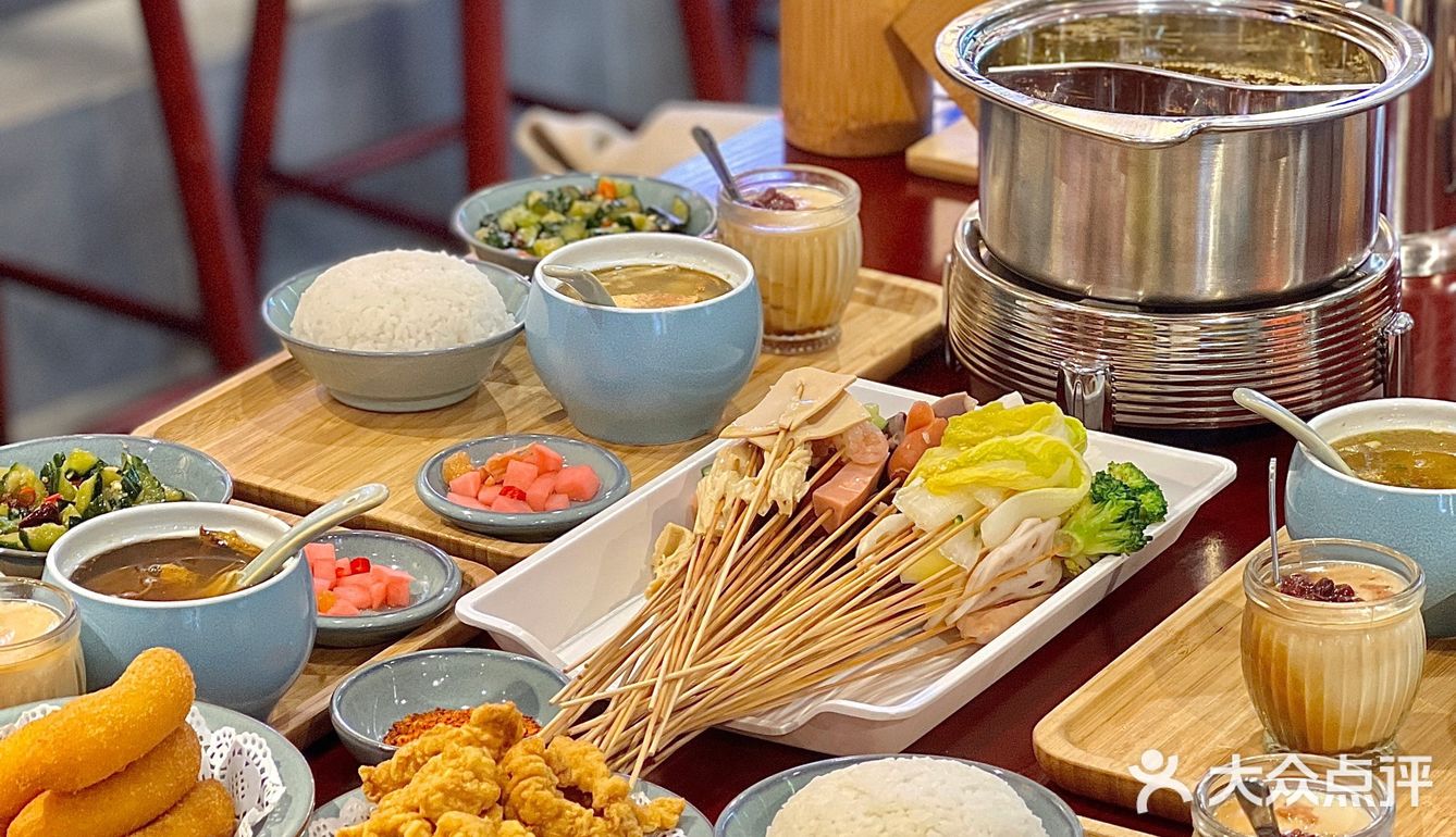 鸡汤米饭配钵钵鸡！暖心营养美味就是它了