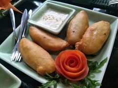 椰奶炸香蕉-林院餐厅