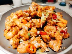 香锅牛蛙-小菜园新徽菜(芜湖镜湖苏宁店)
