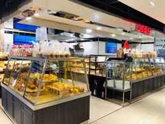 面包甜点陈列柜-山崎面包(第一八佰伴店)