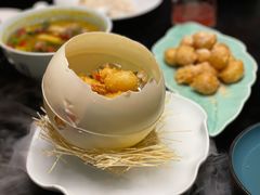 珊汁沙律大虾-柒园·三十年创意杭帮菜(龙湖滨江天街店)