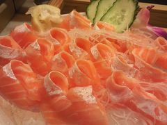 三文鱼腩刺身-万岁寿司(万国店)