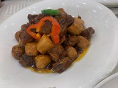 金芋酱香骨-怡园饭店-餐厅(四望亭店)