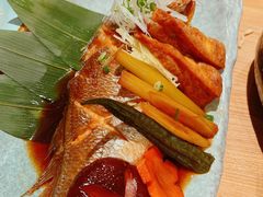 煮黄花鱼-隐泉之语日式料理(王府中环店)