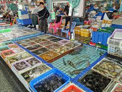 -霞涌市场海鲜摆卖区