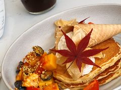 牛奶松软热香饼-blend咖啡部落(汉京金融中心店)