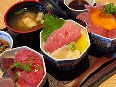 藍鰭金槍魚三種丼-丼丼屋x鸟开(创纪之城五期店)