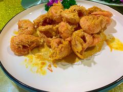 蛋黄虾-阿静美食