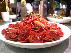 熟醉花椒炮头龙虾-汤记传菜(秀浦路店)