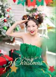 -后宫·古装汉服京剧儿童亲子全家福摄影