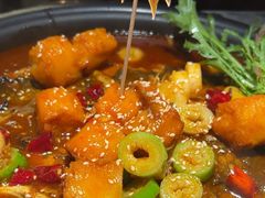 -探鱼·鲜青椒爽麻烤鱼(苏宁广场店)