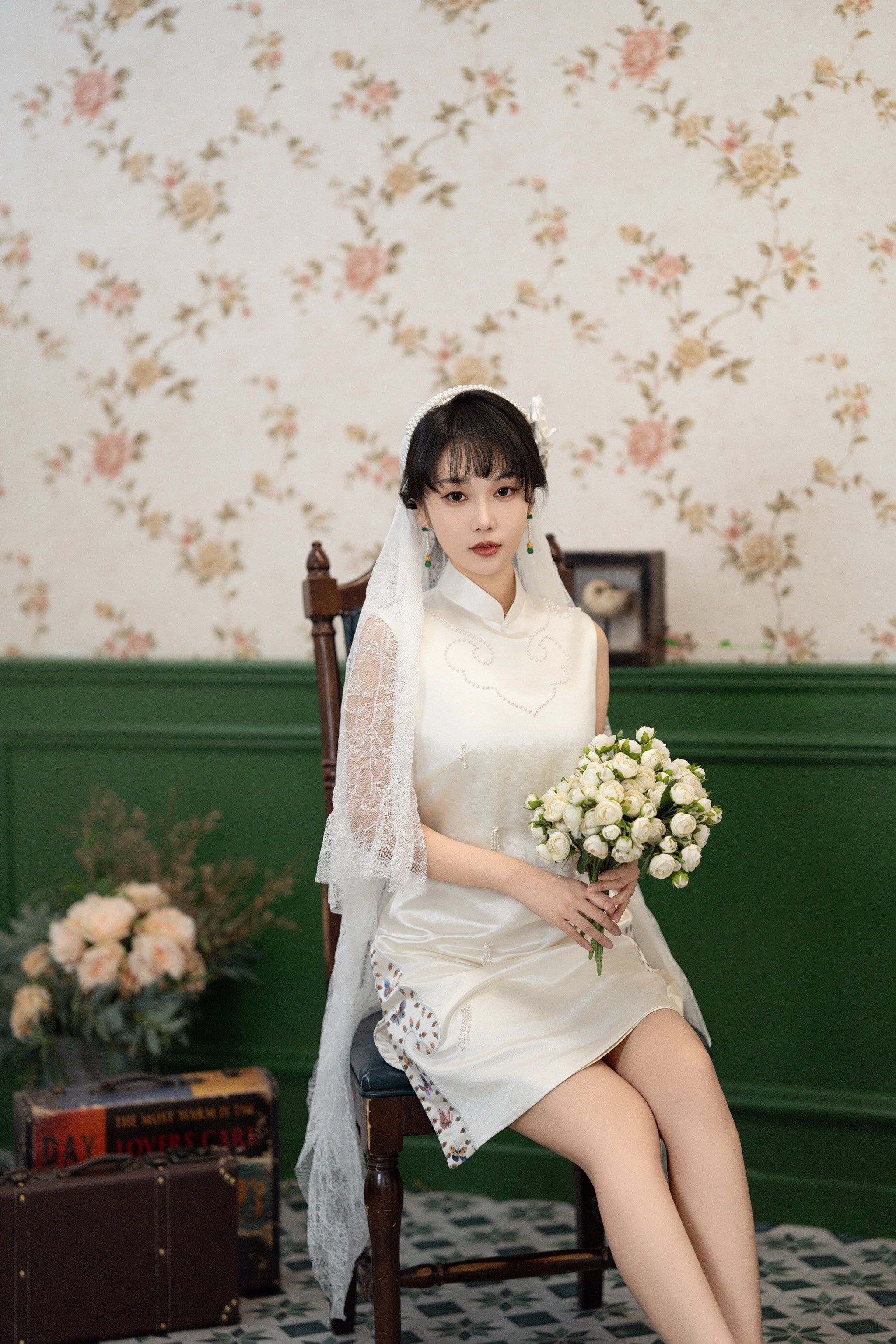 新娘的旗袍婚纱