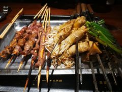 烤蒜苗-新疆烧烤王(广灵店)
